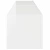 vidaXL TV-Wandschrank 2 pcs Gl&auml;nzend Wei&szlig; 78,5 x 31 x 29,5 cm