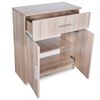vidaXL Sideboard Holzwerkstoff 71x35x88 cm Eiche-Optik
