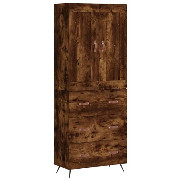 vidaXL Highboard R&auml;uchereiche 69,5x34x180 cm Holzwerkstoff