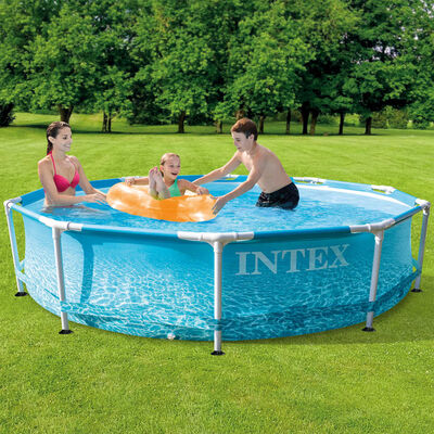 Intex Beachside Metallrahmen Pool 305x76 cm