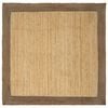 vidaXL Bereichsteppiche Grau 240 x 240 cm Jute