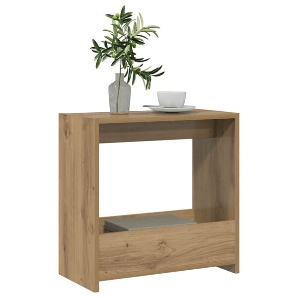 vidaXL Beistelltisch Artisan-Eiche 50x26x50 cm Holzwerkstoff