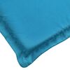 vidaXL Sonnenliegen-Auflage Blau 200x60x3 cm Oxford-Gewebe