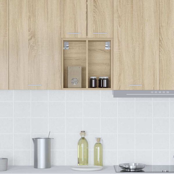 vidaXL H&auml;ngeschrank Sonoma-Eiche 40 x 29,5 x 40 cm Holzwerkstoff