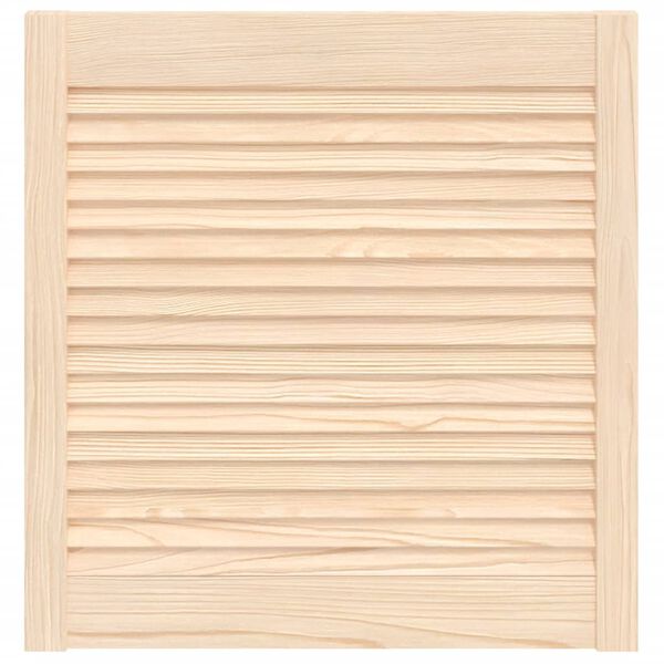 vidaXL Schranktür Lamellen-Design 61,5x59,4 cm Massivholz Kiefer