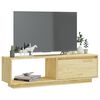 vidaXL TV-Schrank 110x30x33,5 cm Massivholz Kiefer