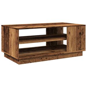 vidaXL Couchtisch Altholz-Optik 102x55x43 cm Holzwerkstoff