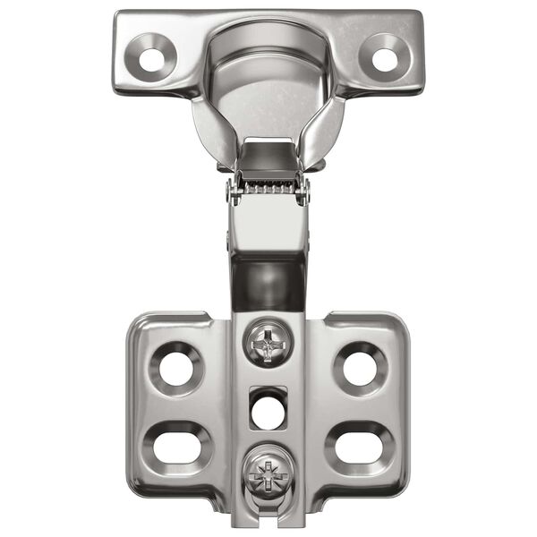 vidaXL Scharnier 254 pcs Nickel 26 mm Eisen