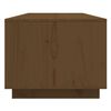 vidaXL Couchtisch Honigbraun 110x50x40 cm Massivholz Kiefer