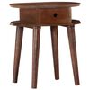 vidaXL Nachttisch 50x35x55 cm Massivholz Akazie