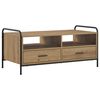 vidaXL Couchtisch Artisan-Eiche 99,5 x 49 x 46 cm Holzwerkstoff