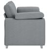 vidaXL Sofa Hellgrau Gesamtabmessungen: 160 x 80 x 82 cm (B x T x H)