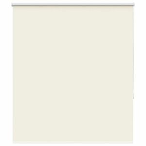 vidaXL Verdunkelungsrollo Cremewei&szlig; 140x130cm Stoffbreite 136,6cm