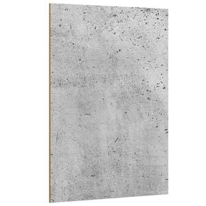 vidaXL Dekoplatten 12 Stk. Betongrau 15 x 21 x 0,27 cm Holzwerkstoff