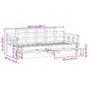 vidaXL Tagesbett mit Schubladen 80x200 cm Massivholz Kiefer