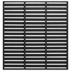 vidaXL Zaunelement WPC 180x180 cm Schwarz