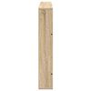 vidaXL Magazinregal 2 pcs Sonoma-Eiche 100 x 12 x 70 cm Holzwerkstoff