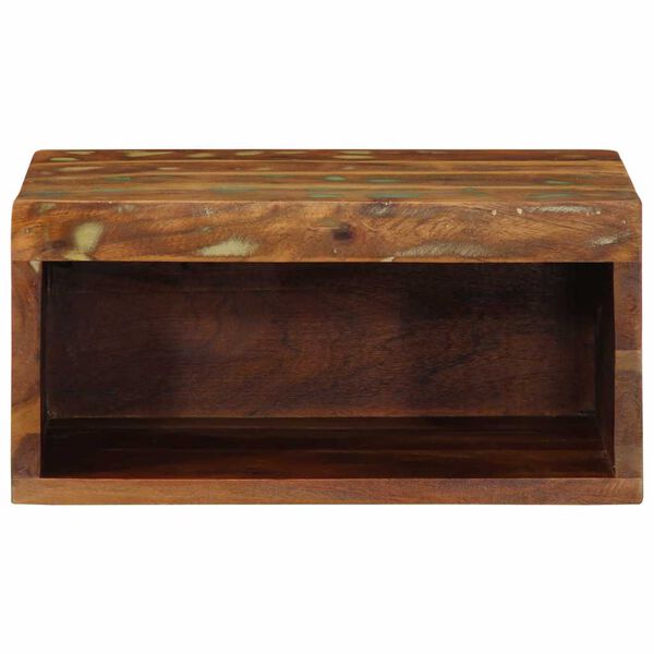 vidaXL TV-Wandschrank 40x30x19 cm Altholz Massiv