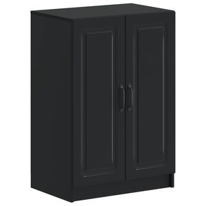 vidaXL Schuhschrank UTRECHT 59,5 x 39,5 x 87 cm Holzwerkstoff Schwarz