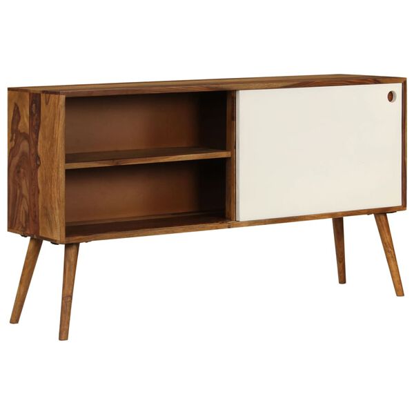 vidaXL Sideboard Massivholz Akazie 118x30x66 cm