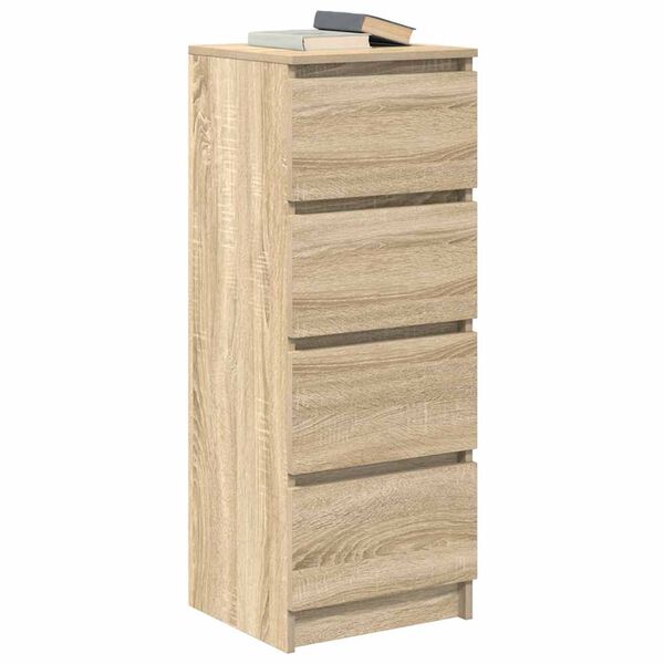 vidaXL Sideboard Sonoma-Eiche 37,5x35x99 cm Holzwerkstoff
