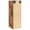 vidaXL TV-Schrank Altholz-Optik 30,5x30x90 cm Holzwerkstoff