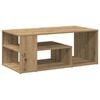 vidaXL Couchtisch Artisan-Eiche 100x50x40 cm Holzwerkstoff