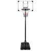 vidaXL Basketballständer Transparent 235-305 cm Polycarbonat