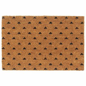 vidaXL Fu&szlig;matte Natur 40x60 cm Kokosfaser Getuftet