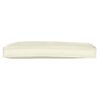 vidaXL Kissen Creme 100 x 40 x 8 cm Oxford-Stoff