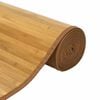 vidaXL Teppich Rechteckig Natur 80x200 cm Bambus