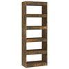 vidaXL B&uuml;cherregal/Raumteiler R&auml;uchereiche 60x30x135 cm Holzwerkstoff