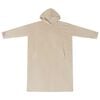 vidaXL Decken-Hoodie Beige L Flanell