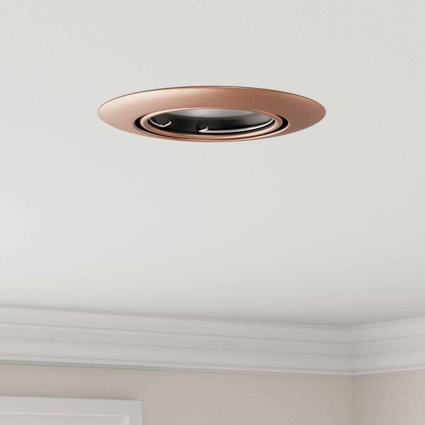 vidaXL Spotlight 12 pcs Kupfer 9 x 9 x 2,5 cm Metall