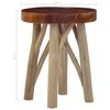 vidaXL Hocker Braun Massivholz Teak