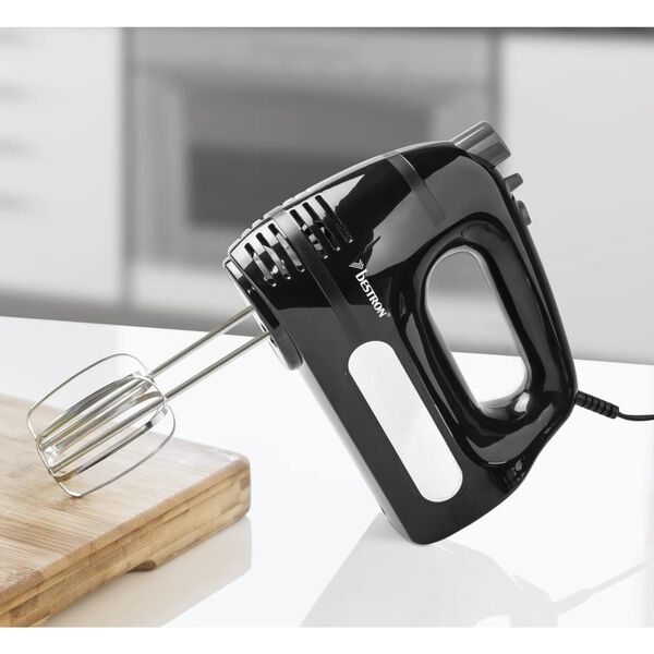 Bestron Handmixer Kitchen Heroes AHM300Z 300 W Schwarz