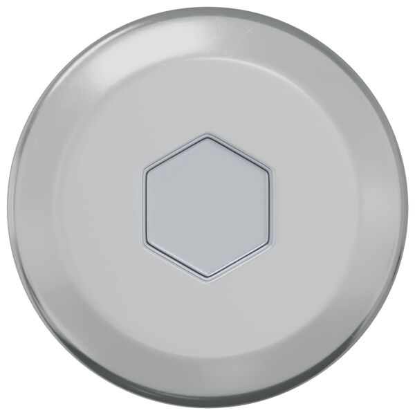 vidaXL Schraube 2 pcs Silber 8 x 25 mm Stahl