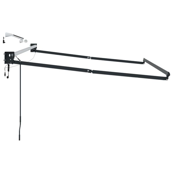 vidaXL Elektrisches Markisenrahmen Anthrazit 2,5 x 2 m Aluminium