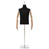 vidaXL Verstellbarer Mannequin 170-218 cm mit Standfu&szlig; M&auml;nnlich PP