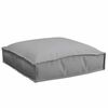 vidaXL Kissen 2 pcs Grau 40 x 40 x 8 cm Oxford-Stoff