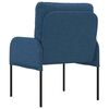 vidaXL Sofas mit Kissen 55cm Blau Sperrholz
