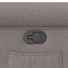 vidaXL Relaxsessel mit Aufstehhilfe Taupe Stoff