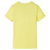 Kinder-T-Shirt Gelb 140