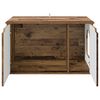 vidaXL Katzenhaus Altholz 85 x 55 x 50,5 cm Holzwerkstoff