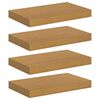 vidaXL Wandregal 4 pcs Beige 40 x 23,5 x 4 cm Holzwerkstoff