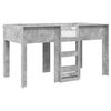 vidaXL Etagenbett f&uuml;r Kinder Beton Grau 80 x 200 cm Holzwerkstoff