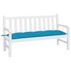 vidaXL Gartenbank-Auflage Hellblau 150x50x7 cm Oxford-Gewebe