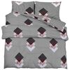 vidaXL Bettw&auml;sche-Set Mehrfarbig 140x200 cm Baumwolle