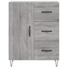 vidaXL Sideboard Grau Sonoma 69,5x34x90 cm Holzwerkstoff