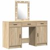 vidaXL Schminktisch Braun 50 x 41 x 135 cm Holzwerkstoff